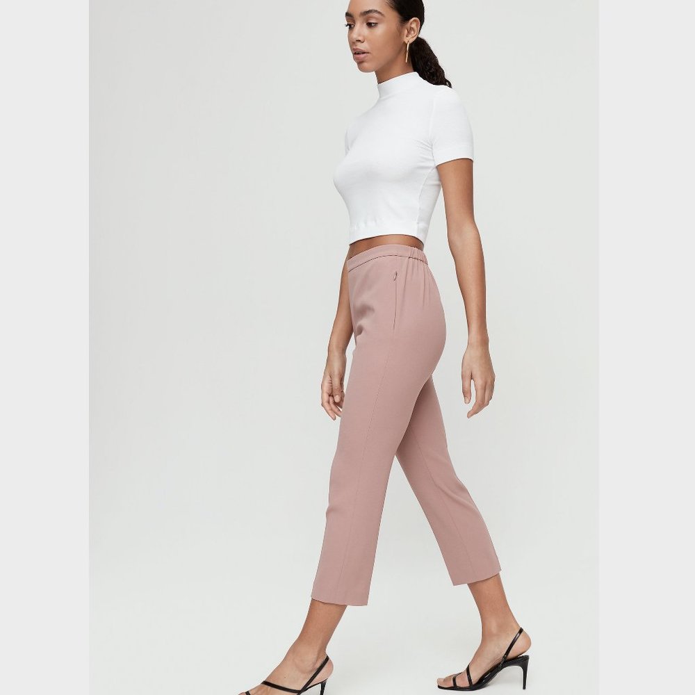 • Babaton • Frederick Pant Mauve Earth Sz 10